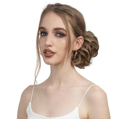 Messy Hair Bun Curly Wavy Ponytail Extensions Hair Pieces Hair Scrunchies