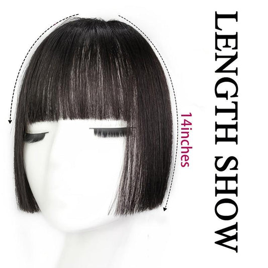 One Piece Clip In Bangs for Women Easy to Apply Fringe Hair Piece