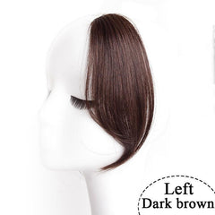 Invisible Seamless Real Hair Bangs Wig