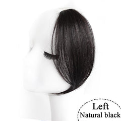 Invisible Seamless Real Hair Bangs Wig