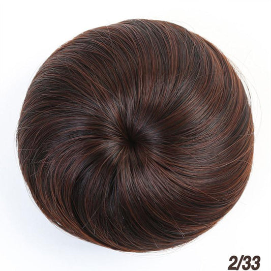 Natural Chignon Hairpiece for Updo Hair Extensions