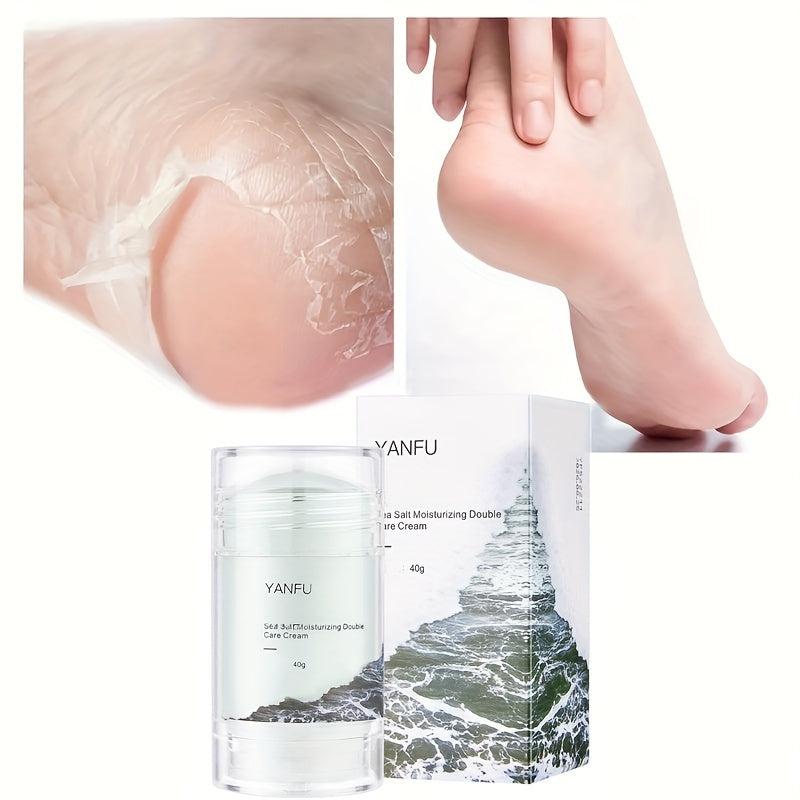 Hydrating Sea Salt Foot Cream for Cracked Heels