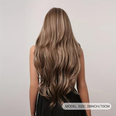 71 12 Cm Butterfly Haircut Wavy Curly Hair Wigs Bangs Women
