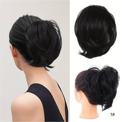 Messy Bun Hair Piece Claw Clip Synthetic Updo Hair Bun Clip Ponytail