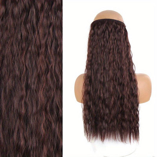 Invisible Seamless Water Wave Hair Extensions - Natural Looking Curly Hair