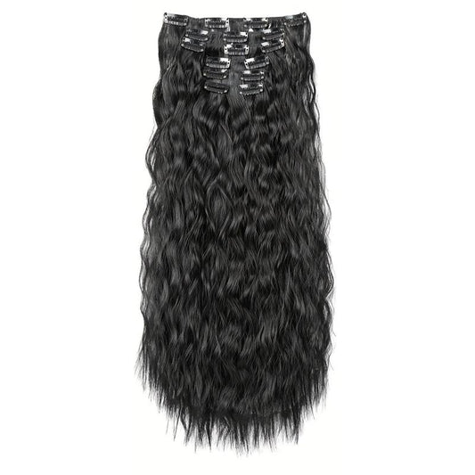 6pcs Curly Wavy Hair Extensions 60-96cm Long