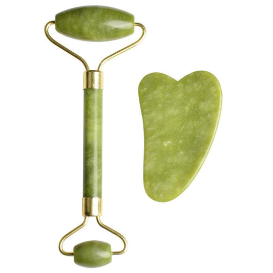 Jade Roller Massager for Face Eye Neck Aging Reduction