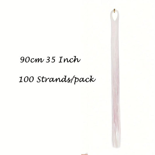 Glitter Tinsel Hair Extensions - Sparkling Shinny Fairy Hair Accessories