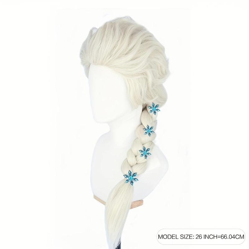 Blonde Princess Wig for Girls Cosplay Costume Party Halloween