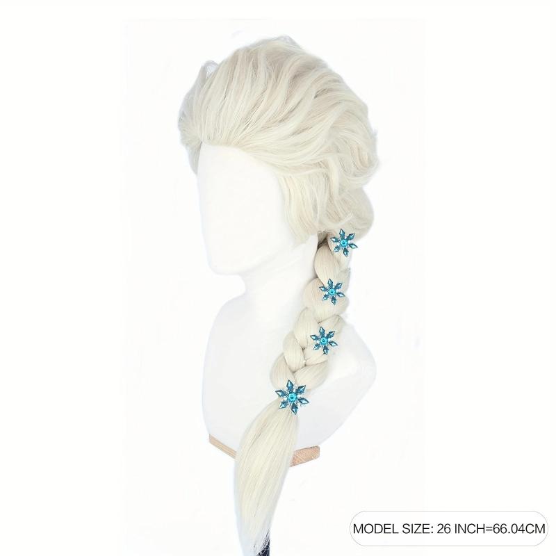 Blonde Princess Wig for Girls Cosplay Costume Party Halloween