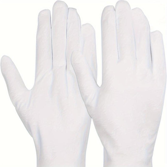 1 Pair Moisturizing Cotton Gloves Men Women Soft Breathable Hand Care Gloves