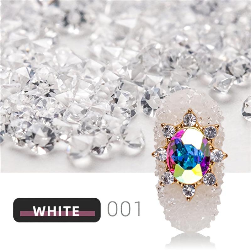 Glass Crystal Flat Back Nail Rhinestones 1440pcs