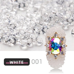 Glass Crystal Flat Back Nail Rhinestones 1440pcs