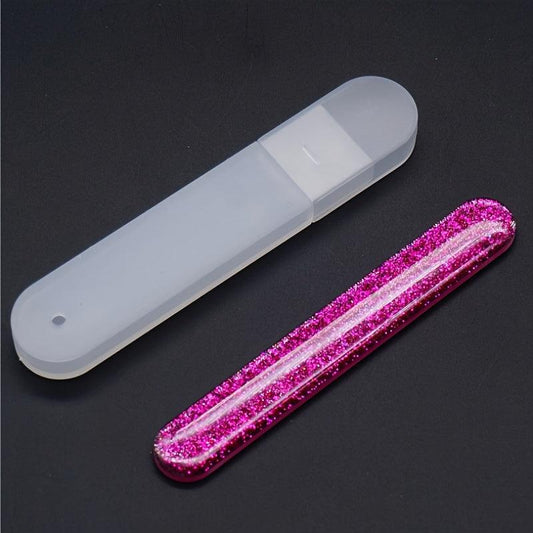 Glitter Glass Nail Files Buffer Professional Sanding Polishing Files
