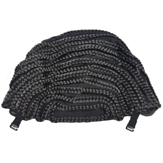 Women's Adjustable Crochet Braided Wig Cap for Making Wigs Braiding & Weaving