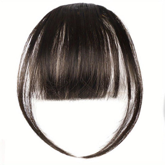 Bangs Extensions Clip In Air Bangs Synthetic False Hair Extension Hairpieces