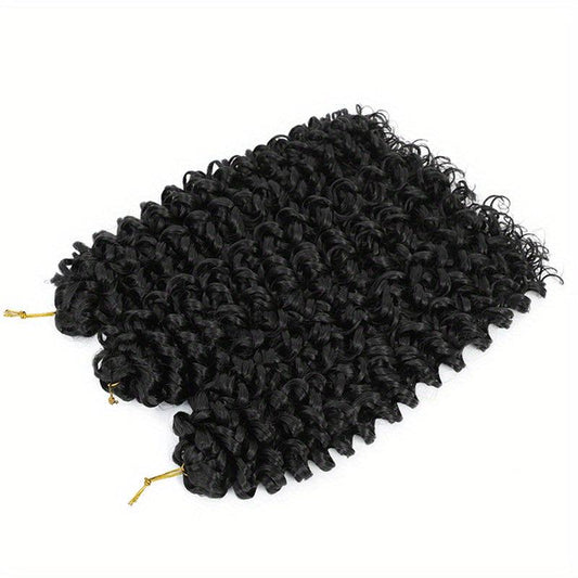 88 Cm Long Curly Crochet Hair Extensions For Women Deep Wave Braiding Hair