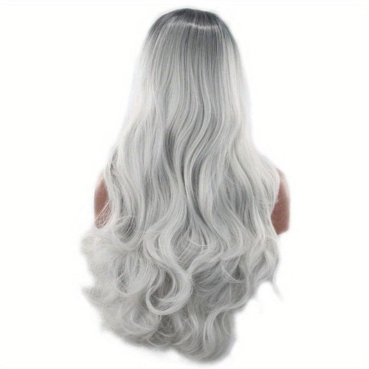 Long Curly Synthetic Wig Heat Resistant for Halloween Cosplay