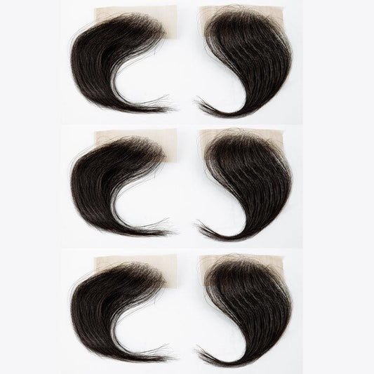 Invisible Lace Baby Hair Stripes Human Hair Edge Natural Women