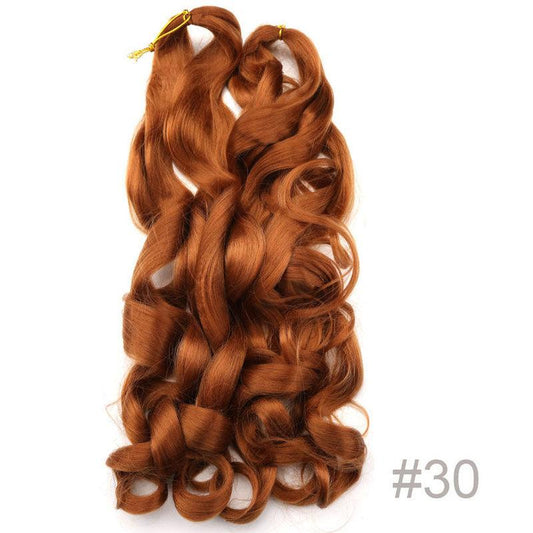 Pre Stretched Bouncy Braiding Hair Loose Wavy French Curly Braiding Hair