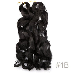 Pre Stretched Bouncy Braiding Hair Loose Wavy French Curly Braiding Hair