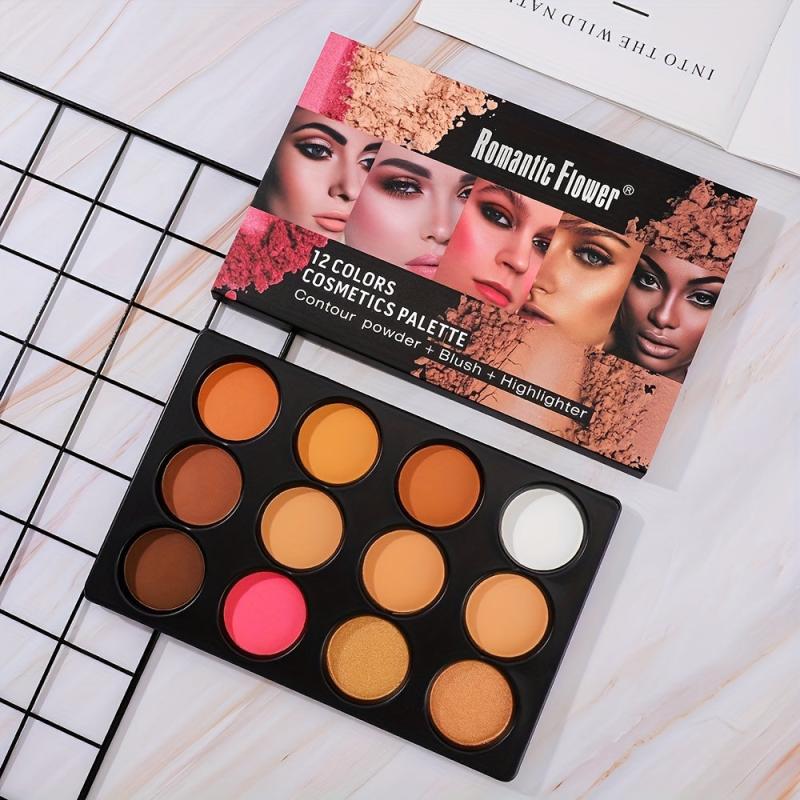 Matte Earth Tone 12-Color Eyeshadow Palette
