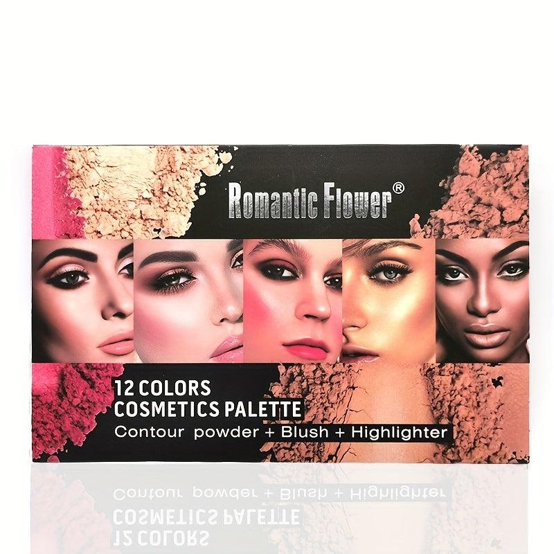 Matte Earth Tone 12-Color Eyeshadow Palette