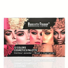 Matte Earth Tone 12-Color Eyeshadow Palette