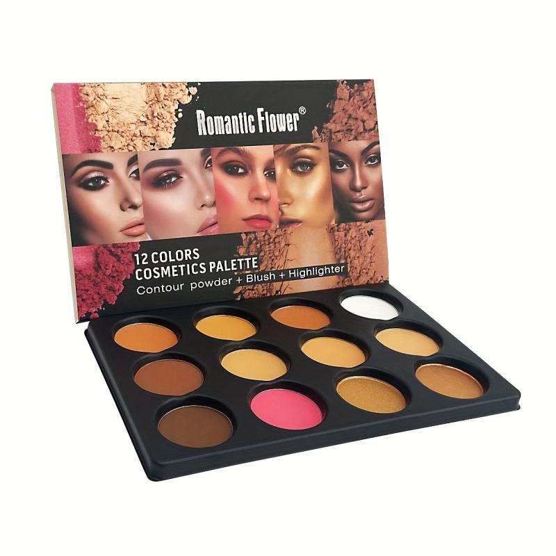 Matte Earth Tone 12-Color Eyeshadow Palette