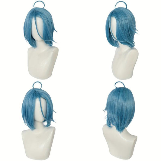 Short Straight Wig Anime Cosplay Wig For Halloween Christmas School