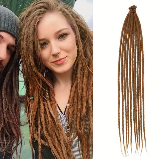 10 Pack Dreads Hair Pieces Synthetic Crochet Hair Extensions 60