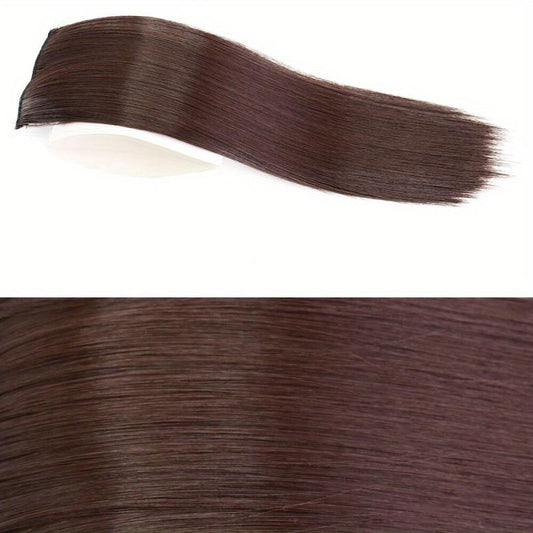 50 8cm Straight Hair Pieces Clip In Hair Synthetic Hair Pad Add Volume