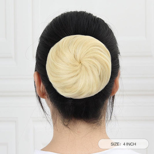 Synthetic Hair Bun Ponytail Extension for Women