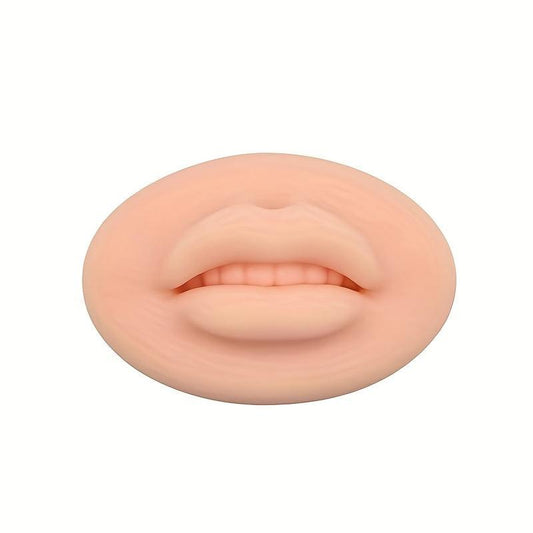 5D Open Mouth Lips Lip Mannequin for Semi Permanent Makeup Practice
