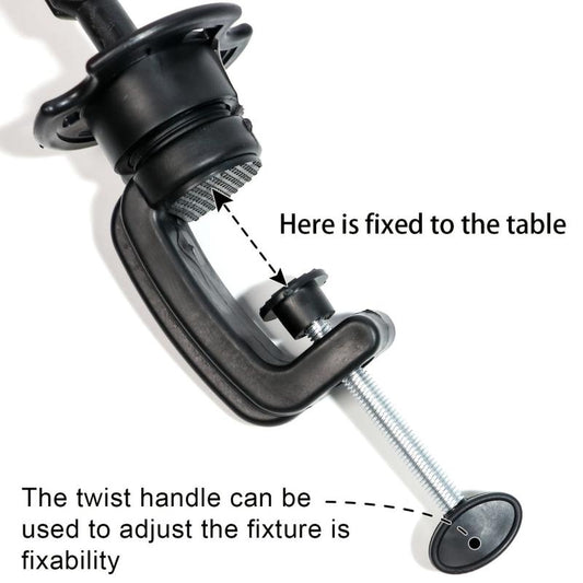 Hair Wig Head Mold Bracket Clamp Hairdressing Modeling