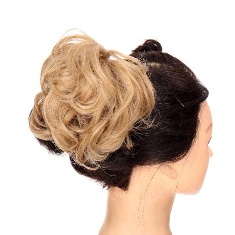 Synthetic Wig with Loop & Scrunchie Clip