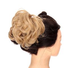 Synthetic Wig with Loop & Scrunchie Clip