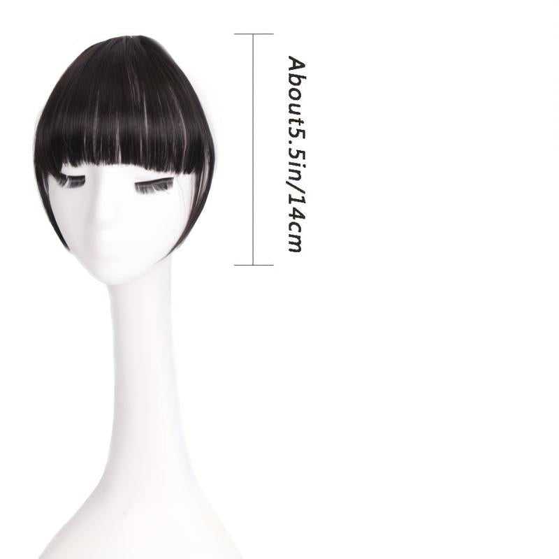 Invisible Synthetic Bangs for Women - Flawless Look