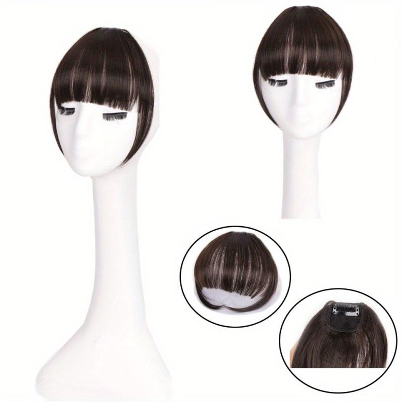 Invisible Synthetic Bangs for Women - Flawless Look