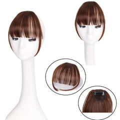 Invisible Synthetic Bangs for Women - Flawless Look