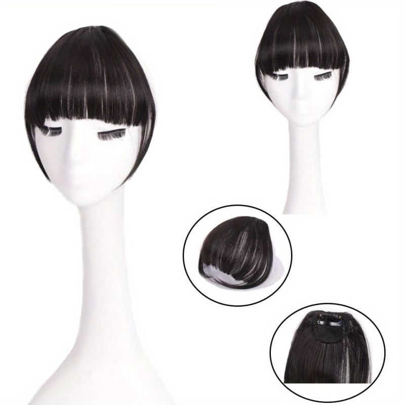 Invisible Synthetic Bangs for Women - Flawless Look