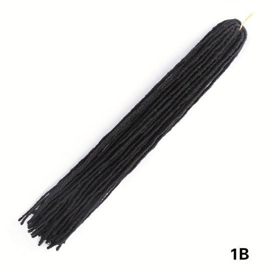 Goddess Faux Locs Crochet Hair 72 Cm Synthetic Braiding Hair Extensions