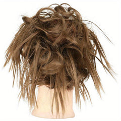 Messy Bun Hair Piece Elastic Rubber Band Hair Extensions Hairpiece