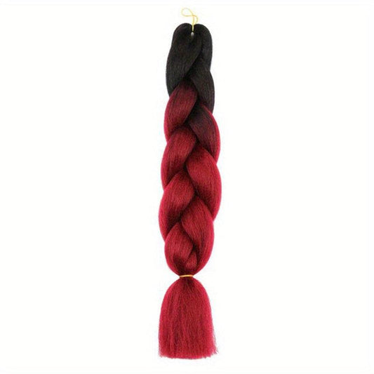 Ombre Jumbo Braid 24 Inches Synthetic Braiding Hair Extension