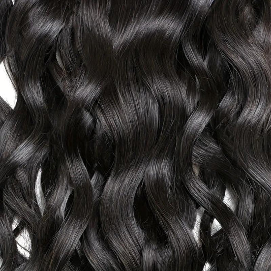 8 Pcs Natural Water Wave Clip In Hair Extensions Brazilian Virgin Human Hair