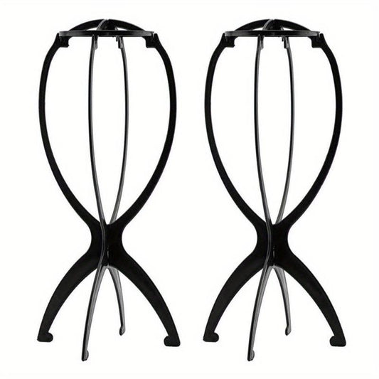 Portable Wig Stand Holder Collapsible Tripod Display Tool For All Wigs