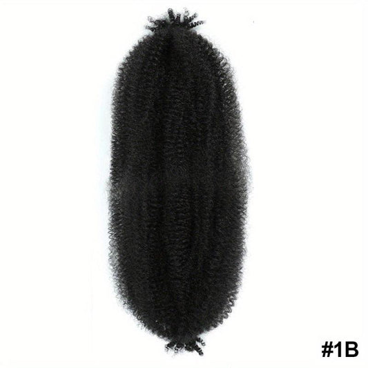 Spring Twist Crochet Hair 60 96 Cm Kinky Twist Braiding Hair Extensions