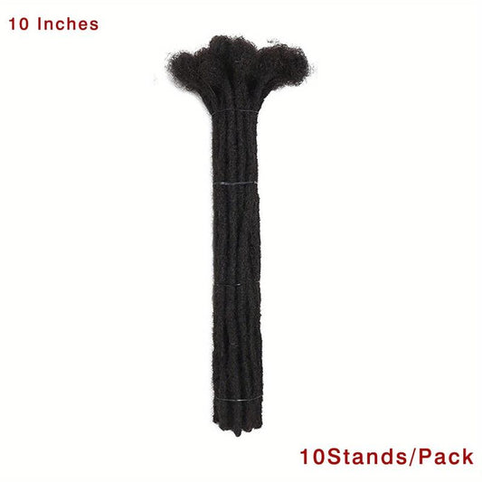 6 Inch Synthetic Loc Extensions 10 Strands Full Synthetic Dreadlock Extensions