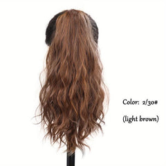 Long Wavy Claw Clip Ponytail Extensions for Women