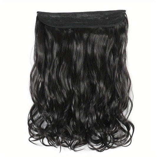 Long Wavy Hair Extensions Invisible Wire Hairpiece